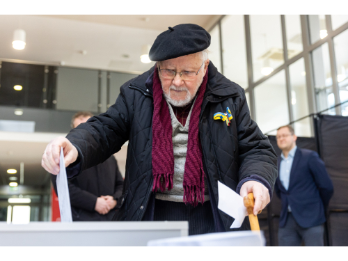 V. Landsbergis: balsavau už šeimininką ir darbininką, to reikia Vilniui